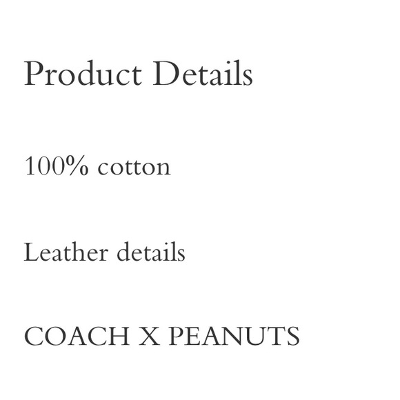 SOLD ❌ Coach x Peanuts Snoopy Signature Hat - Picture 2 of 2